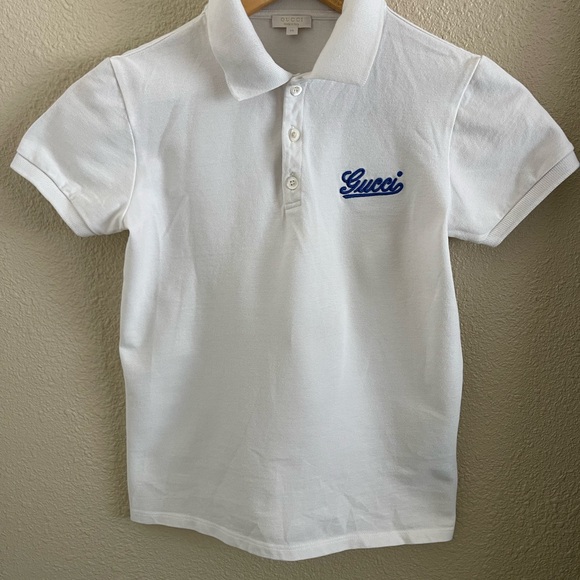Gucci Other - Gucci Kids White Polo Shirt